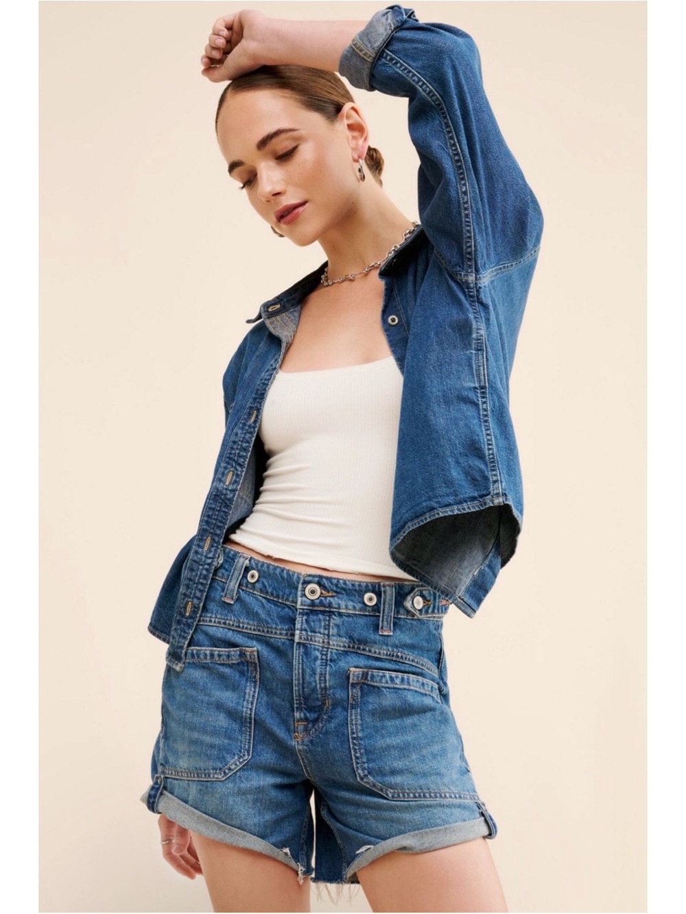 Free People / Palmer Denim Shorts
